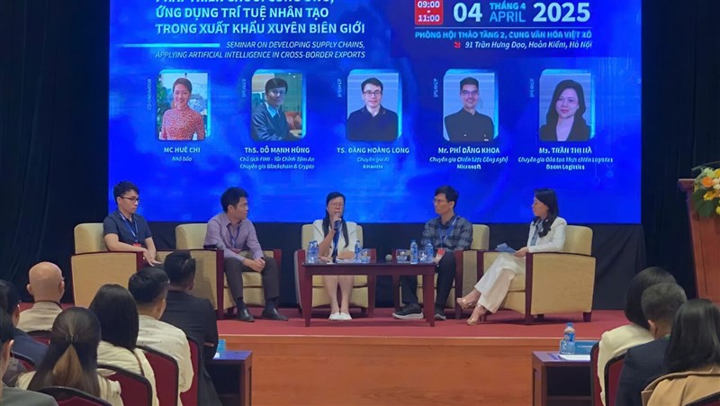 Diễn giả Hà Logi góp mặt tại hội thảo về AI & chuỗi cung ứng tại VIETNAM EXPO 2025
