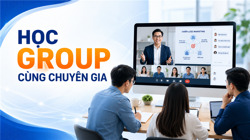 Học group cùng chuyên gia